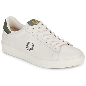 Topánky Muž Nízke tenisky Fred Perry SPENCER LEATHER Béžová / Zelená