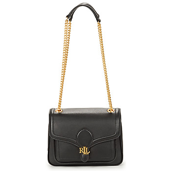 Tašky Žena Tašky cez rameno Lauren Ralph Lauren BRADLEY SM-SHOULDER BAG-SMALL Čierna / Zlatá