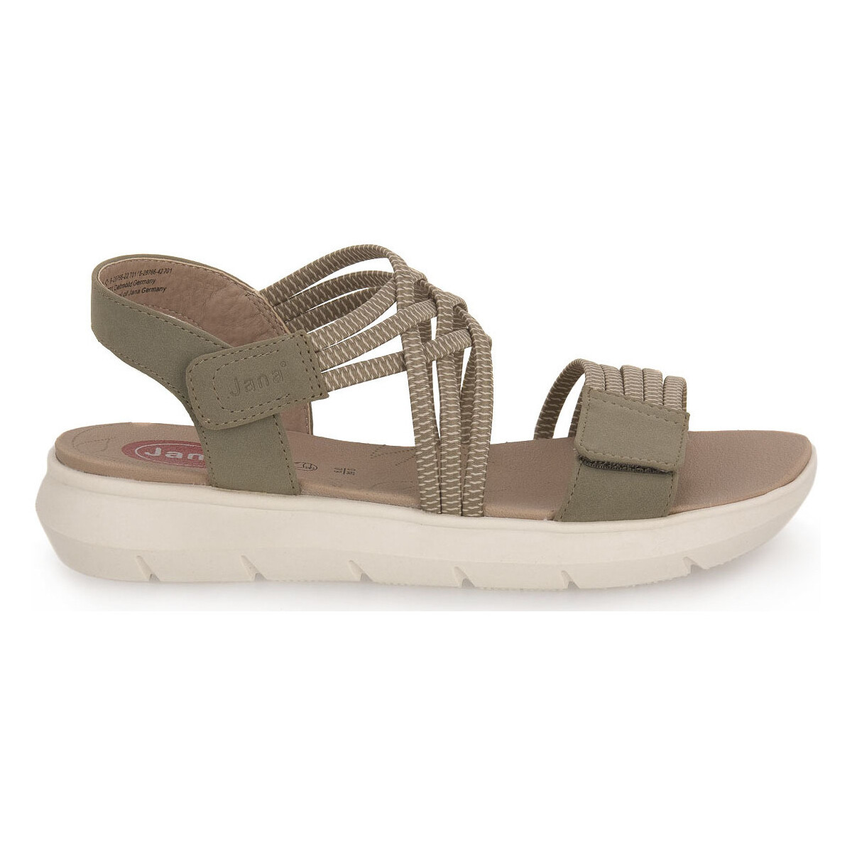 Topánky Žena Sandále Jana WHITE SANDAL Béžová