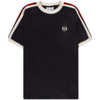 Oblečenie Muž Tričká a polokošele Sergio Tacchini Hadow Ringer T-Shirt Black Čierna