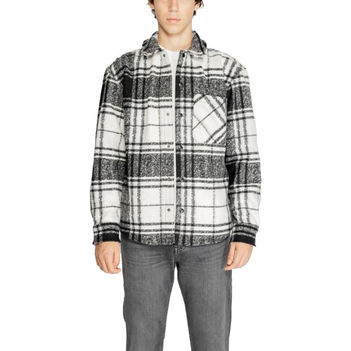 Oblečenie Muž Košele s dlhým rukávom Jack & Jones COCOLLECTIVE ZAC 12263249 Biela