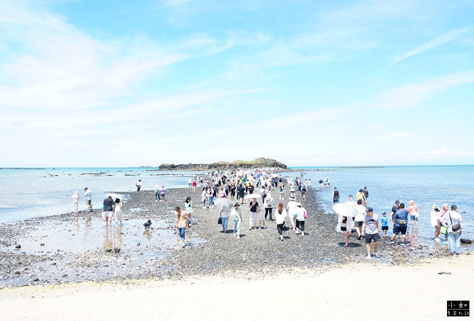 【澎湖湖西景點】奎壁山摩西分海,最漂亮是看他慢慢分海的樣子,