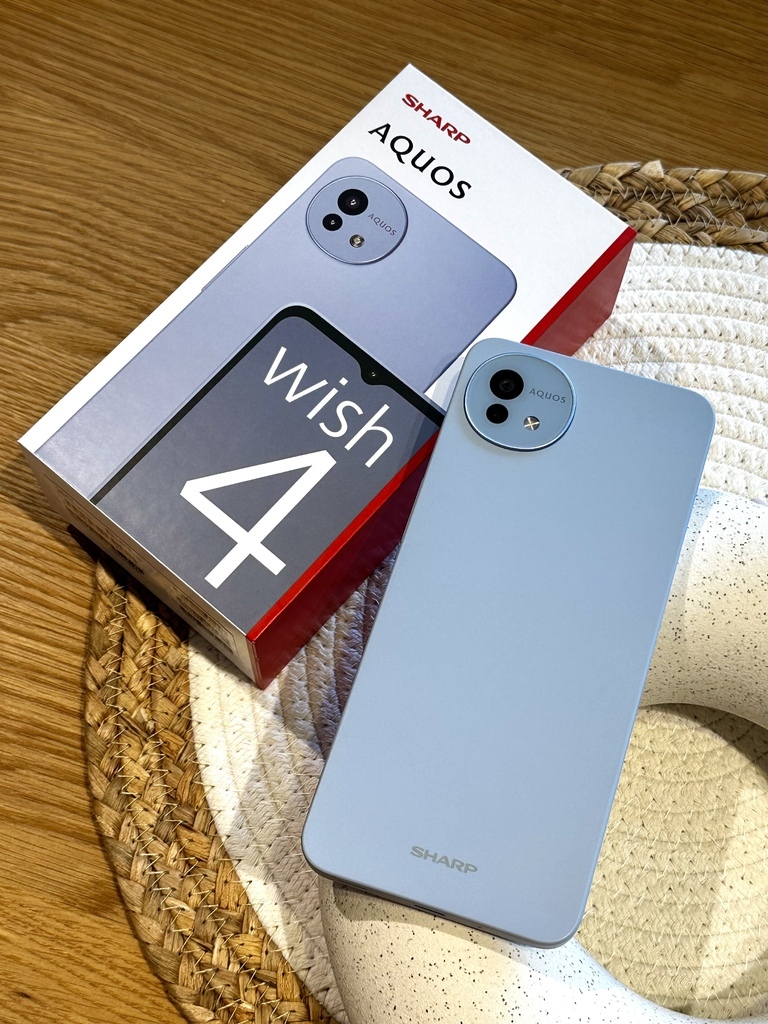 日系平價手機推薦SHARP AQUOS wish4｜IP68