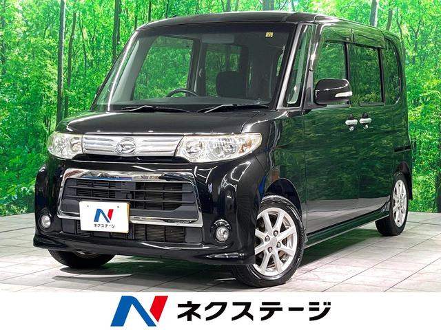 カスタムＸ　電動スライドドア　禁煙車　ナビ　ＥＴＣ　フルセグＴＶ　ＨＩＤヘッドライト　革巻きステアリング　純正１４インチアルミホイール　フォグライト　ＣＤ／ＤＶＤ再生　盗難防止装置　プライバシーガラス