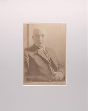 PHOTOGRAPHIC PORTRAIT OF JOHN W. BEATTY (Original Platinum Print)