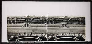 "VUE PANORAMIQUE DU CARROUSEL DES TUILERIES ET DES CHAMPS-ELYSEES, PARIS" [GLASS STEREOVIEW]