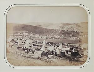 CAMP OF THE BRITISH 5th DRAGOON GUARDS, LOOKING TOWARD KADIKOI IN CRIMEA