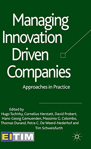 Managing Innovation Driven Companies: Approaches in Practice