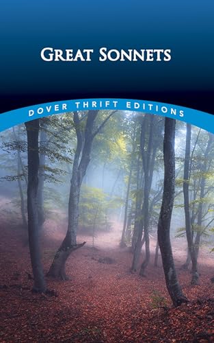 Stock image for Great Sonnets (Dover Thrift Editions) for sale by Wonder Book