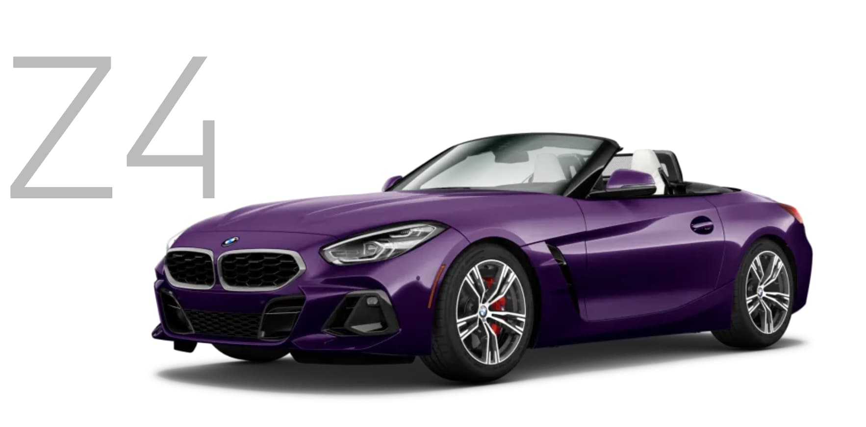 Z4 BMW in Purple