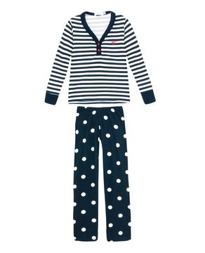 PIJAMA-INFANTIL-VISCOSE-NAVY-CHIC