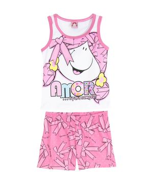 Short-Doll-Infantil-Turma-da-Mel-Laco