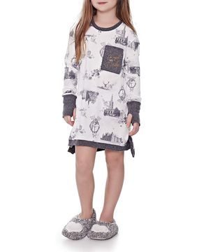 Camisola-Infantil-Lua-Lua-Manga-Longa-Royal