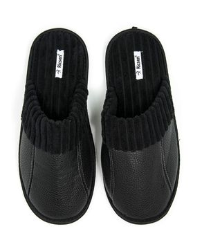 Chinelo-de-Quarto-Masculino-Ricsen-Couro-Ecologico