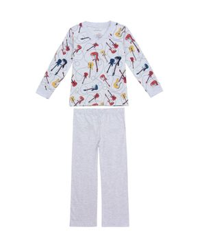 Pijama-Infantil-Masculino-Dedeka-Longo-Guitarra