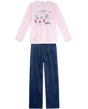 Pijama-Feminino-Compose-Longo-Moletinho-Coruja