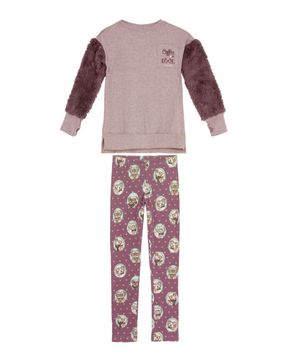 Pijama-Infantil-Feminino-Lua-Lua-Peluciado-Legging