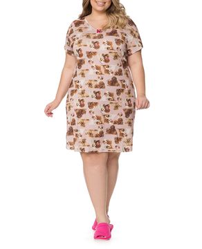 Camisola-Plus-Size-Lua-Encantada-Viscose-Cachorro