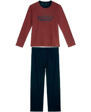 Pijama-Masculino-Fits-Well-Longo-Piquet-American