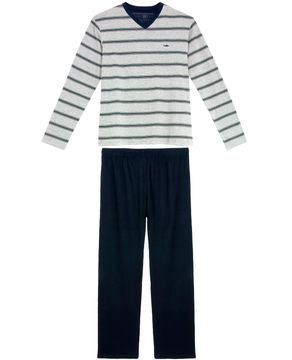 Pijama-Masculino-Fits-Well-Longo-Algodao-Listras