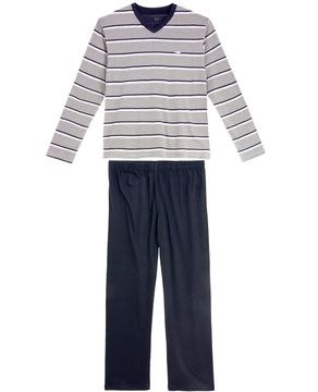 Pijama-Masculino-Fits-Well-Longo-Algodao-Listras