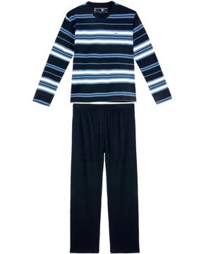 Pijama-Masculino-Fits-Well-Longo-Algodao-Listras