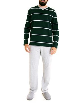 Pijama-Masculino-Fits-Well-Longo-Algodao-Listras