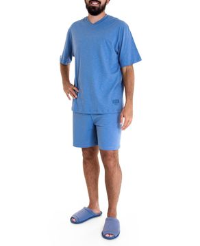 Pijama-Masculino-Fits-Well-Curto-100--Algodao-Flame