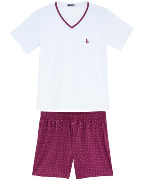 Pijama-Masculino-Lua-Cheia-Bermuda-Triangulos