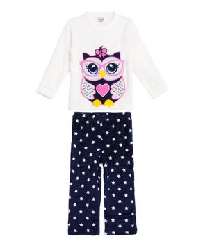 Pijama-Infantil-Feminino-Lua-Encantada-Soft-Coruja