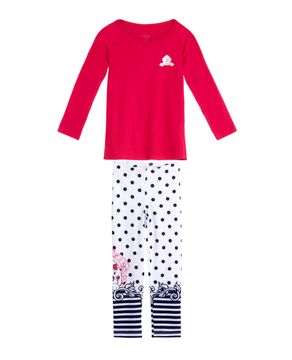 Pijama-Infantil-Feminino-Recco-Viscolycra-Calca-Poa