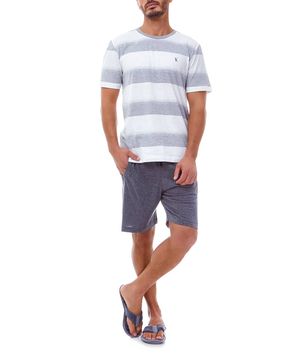 Pijama-Masculino-Lua-Lua-Bermuda-Algodao-Listras