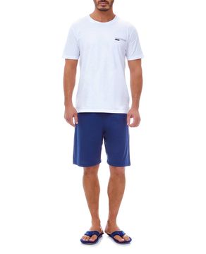 Pijama-Masculino-Lua-Lua-Elastico-Bermuda-Algodao