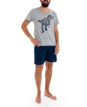 Pijama-Masculino-Homewear-Viscolycra-Dinossauro