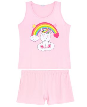 Shortdoll-Plus-Size-Homewear-Viscolycra-Unicornio