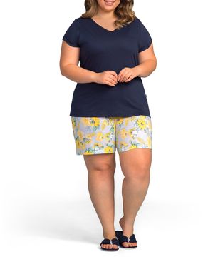 Shortdoll-Plus-Size-Lua-Encantada-Viscose-Floral