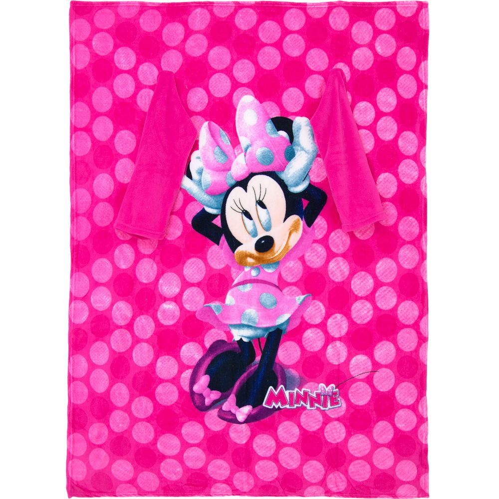 Cobertor-com-Mangas-Minnie-Zona-Criativa