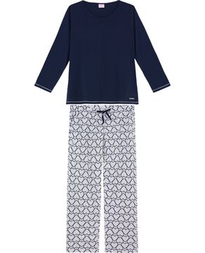 Pijama-Plus-Size-Feminino-Lua-Encantada-Coracoes