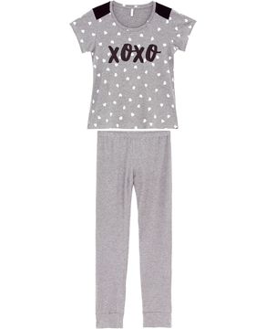 Pijama-Feminino-Joge-Viscolycra-Xoxo-Calca-Punho