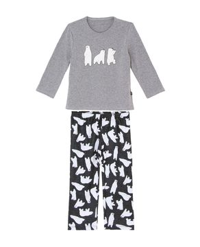 Pijama-Infantil-Feminino-Recco-Moletinho-Flanelado-Urso