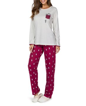 Pijama-Feminino-Lua-Cheia-Longo-Listras-Cachorros