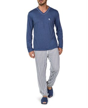 Pijama-Masculino-Lua-Cheia-Malha-Calca-Listras