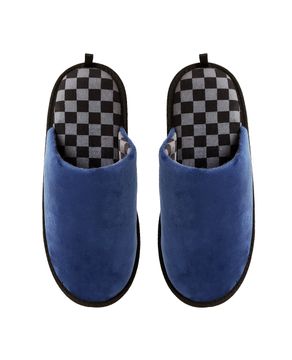 Chinelo-de-Quarto-Masculino-Ricsen-Quadriculado