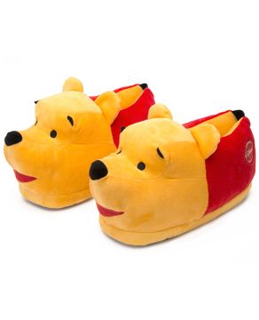 Pantufa-Ursinho-Pooh-3D-Ricsen-Antiderrapante