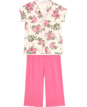 Pijama-Plus-Size-Capri-Lua-Encantada-Aberto-Floral