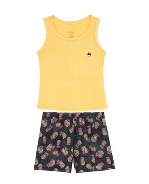 Shortdoll-Infantil-Recco-Regata-Viscolycra-Pipoca