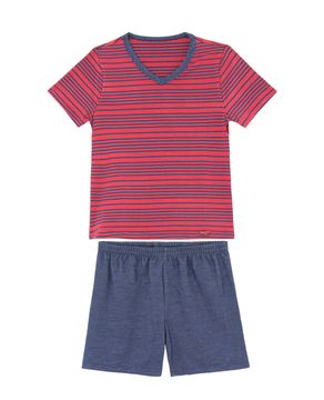 Pijama-Infantil-Masculino-Recco-Viscoflex-Listras