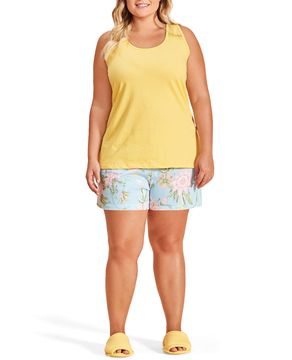 Bermudoll-Plus-Size-Lua-Encantada-Regata-Floral