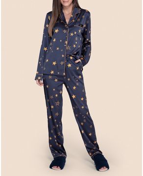 Pijama-Feminino-Aberto-Lua-Lua-Satine-Estrelas