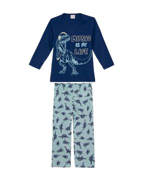 Pijama-Infantil-Masculino-Lua-Encantada-Dinossauros